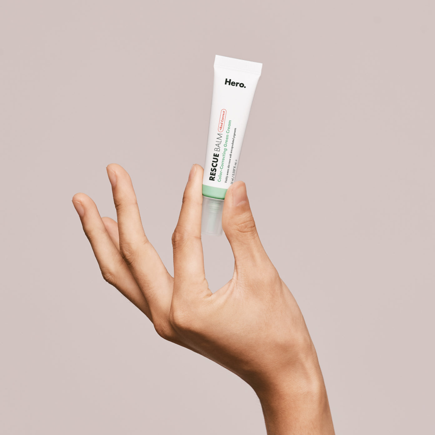 Rescue Balm +Red Correct - Clear Tone Finish